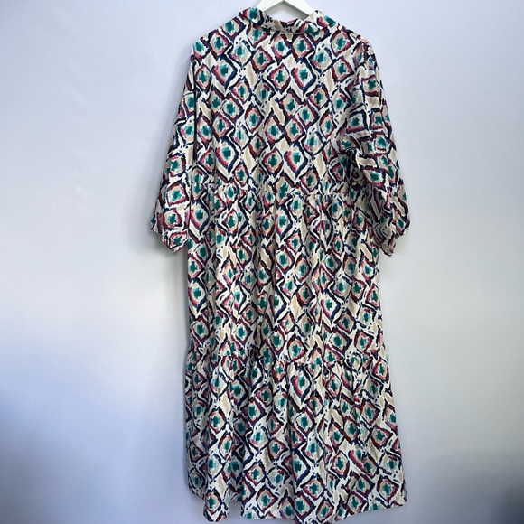 The Bettina Tiered Shirt Dress by Maeve - Picture 10 of 15